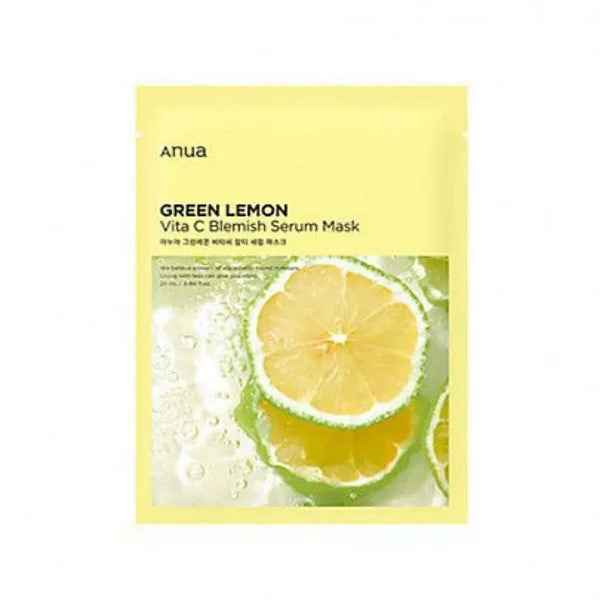 [ANUA] GREEN LEMON VITA C BLEMISH SERUM MASK 25ML_(1PCS)