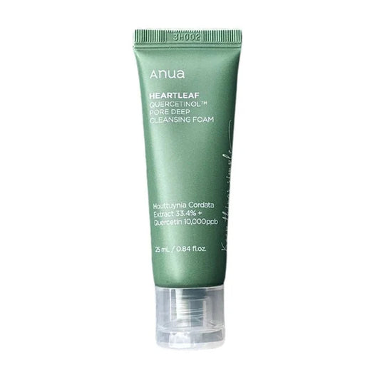 [ANUA] HEARTLEAF QUERCETINOL PORE DEEP CLEANSING FOAM 25ML