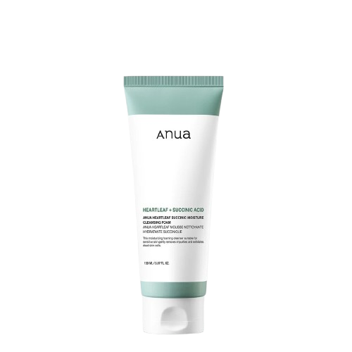 [ANUA] HEARTLEAF SUCCINIC MOISTURE CLEANSING FOAM 150ML