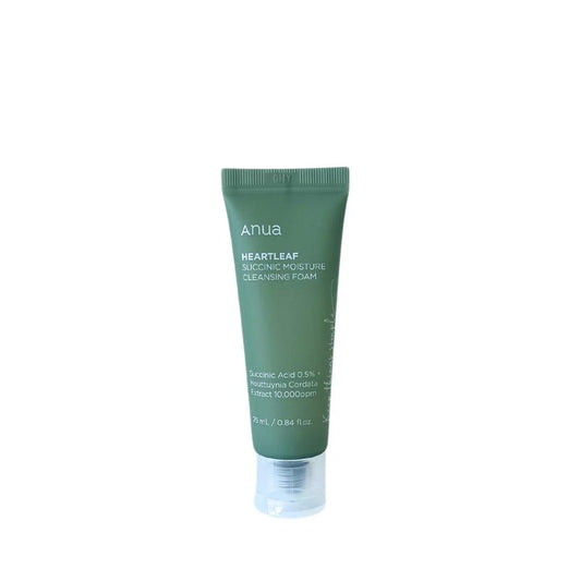 [ANUA] HEARTLEAF SUCCINIC MOISTURE CLEANSING FOAM 25ML