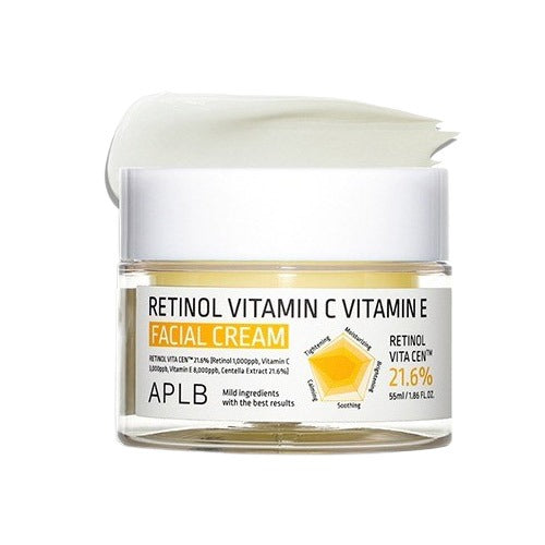 [APLB] Retinol Vitamin C Vitamin E Facial Cream 55ml