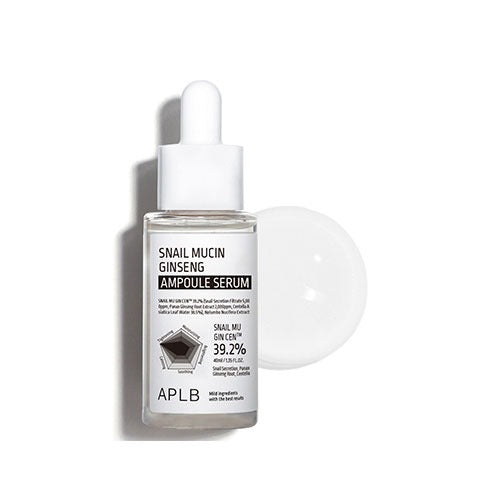 [APLB] Snail Mucin Ginseng Ampoule Serum 40ml