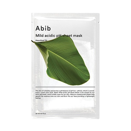 [ABIB] Mild Acidic Ph Sheet Mask Heartleaf Fit 30ml