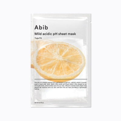 [ABIB] Mild Acidic Ph Sheet Mask Yuja Fit 30ml