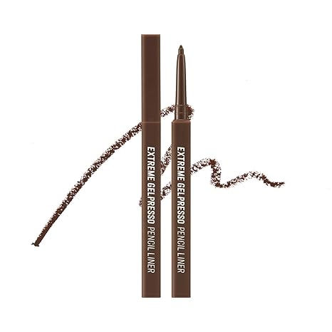 [CLIO] EXTREME GELPRESSO PENCIL LINER 002 DEEP BROWN