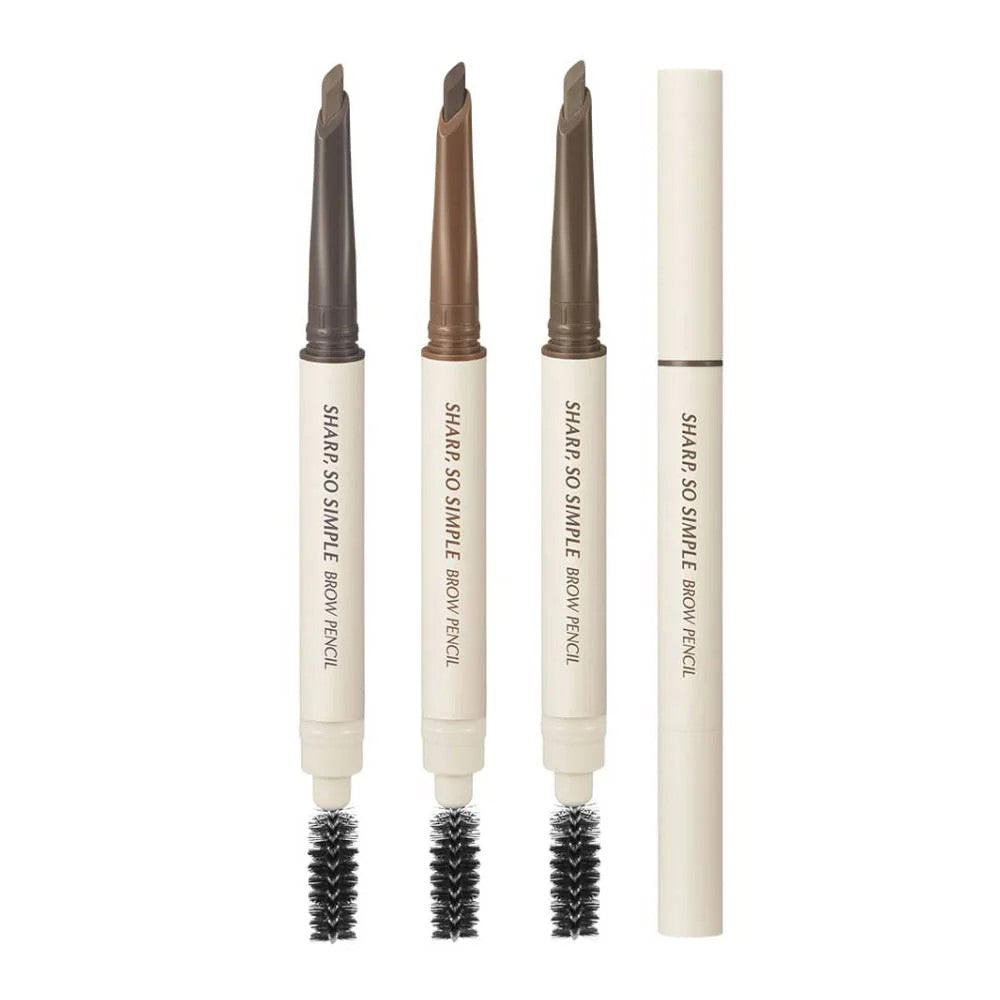 [CLIO] SHARP SO SIMPLE BROW PENCIL 01 TAUPE GRAY