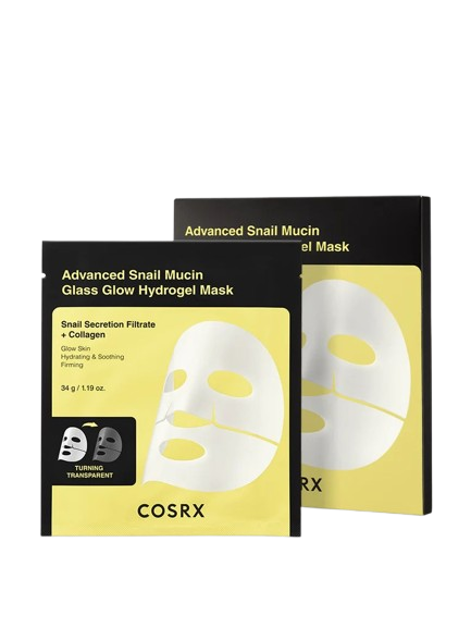 [COSRX] Advanced Snail Mucin Glass Glow Hydrogel Mask_3 ea