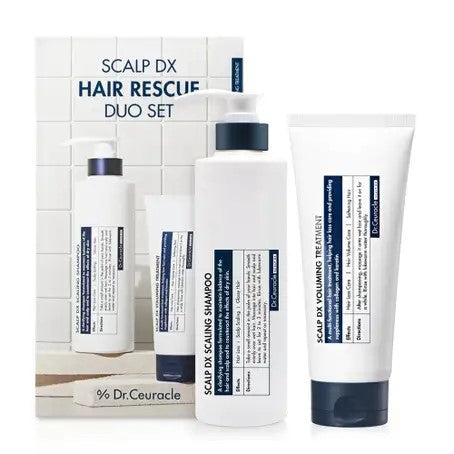 [DR.CEURACLE] SCALP DX HAIR RESCUE DUO SET