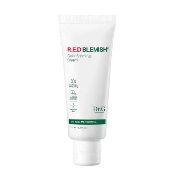 [DR.G] Red Blemish Clear Soothing Cream 70ml Tube