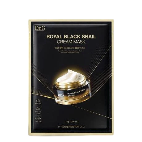 [DR.G] ROYAL BLACK SNAIL CREAM MASK 16G*10EA