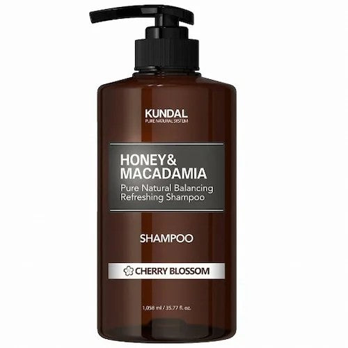 [KUNDAL] Honey & Macadamia Nature Shampoo 1058ml - Cherry Blossom