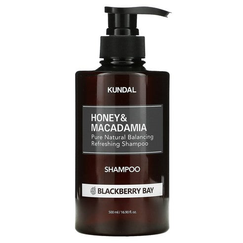 [KUNDAL] Honey & Macadamia Nature Shampoo 500ml - Blackberry Bay