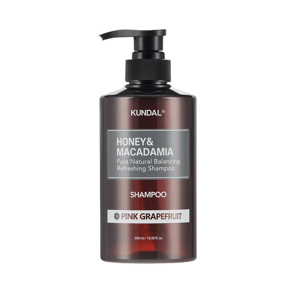 [KUNDAL] Honey & Macadamia Nature Shampoo 500ml - Pink Grapefruit