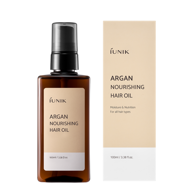 [IUNIK] Argan Nourishing Hair Oil 100ml