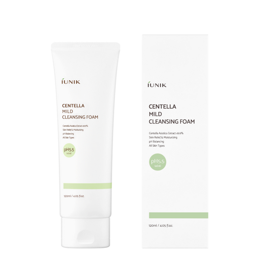 [IUNIK] Centella Mild Cleansing Foam 120ml