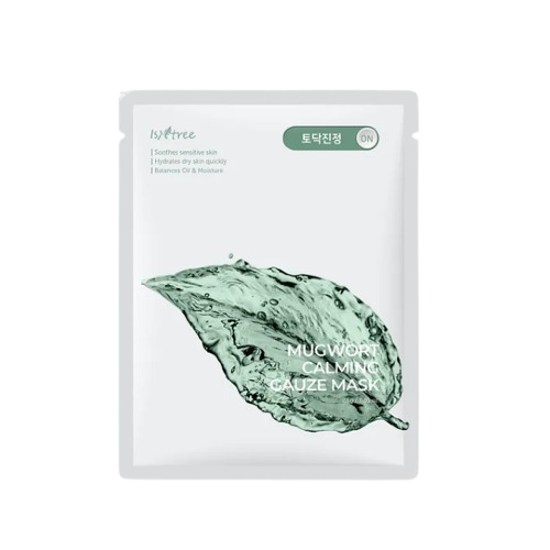 [ISNTREE] Mugwort Calming Gauze Mask 23g * 1ea (22AD)