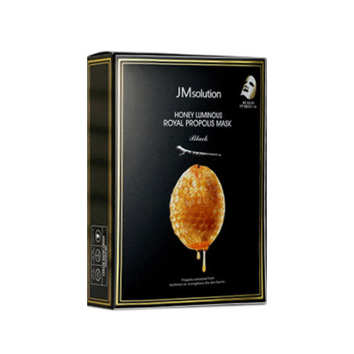 [JMSOLUTION] Honey Luminous Royal Propolis Mask Black