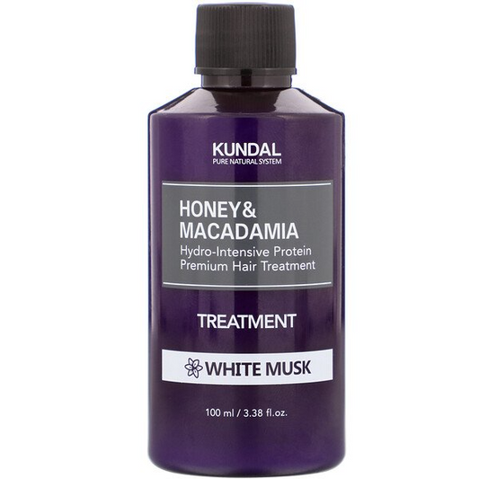 [KUNDAL] Honey & Macadamia Protein Treatment 100ml - White Musk