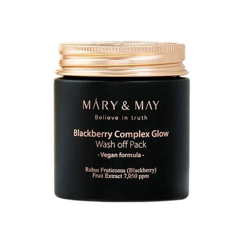 [MARY&MAY] Blackberry Complex Glow Washoff Pack 125g