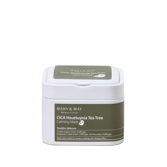 [MARY&MAY] CICA Houttuynia Tea Tree Calming Mask 30ea/400g