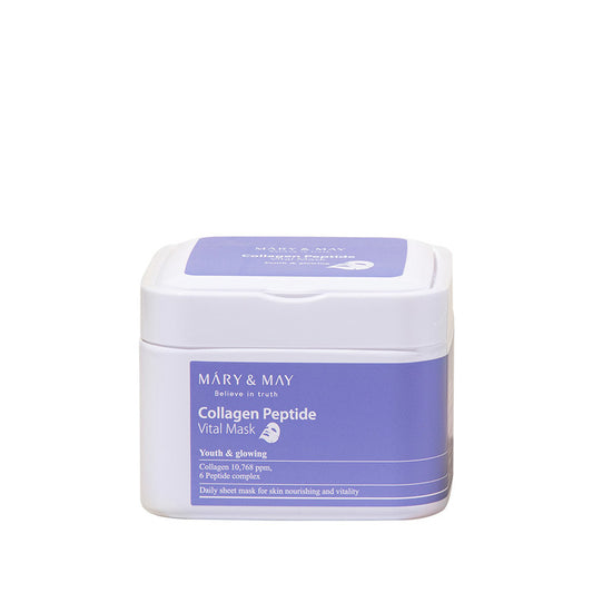 [MARY&MAY] Collagen Peptide Vital Mask 30ea/400g