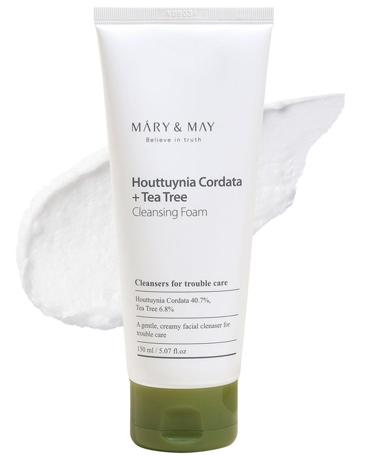 [MARY&MAY] Houttuynia Cordata+Tea Tree Cleansing Foam 150ml