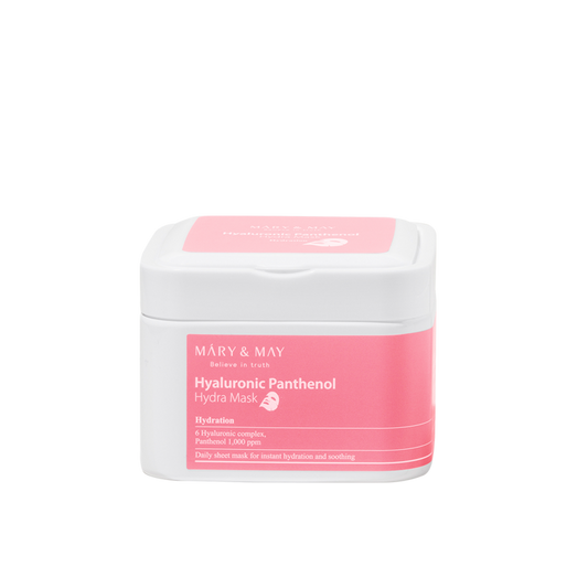 [MARY&MAY] Hyaluronic Panthenol Hydra Mask 30ea/400g