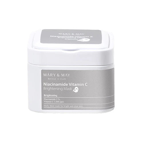 [MARY&MAY] Niacinamide Vitamin C Brightening Mask 30ea/400g