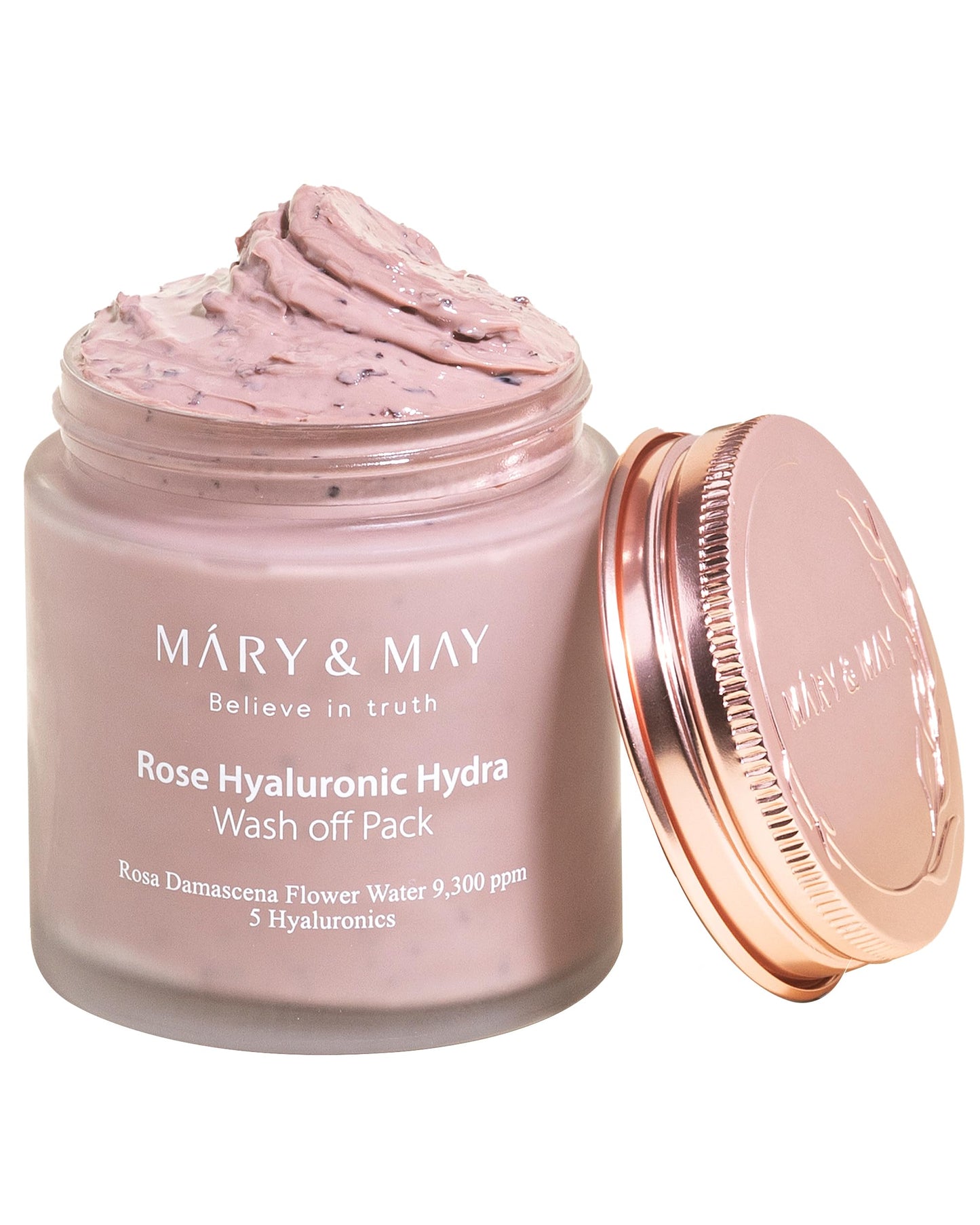 [MARY&MAY] Rose Hyaluronic Hydra Wash off Pack 125g