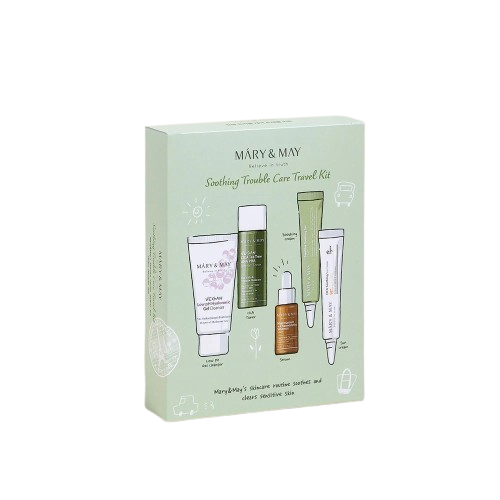 [MARY&MAY] Soothing Trouble Care Travel Kit (5pcs)