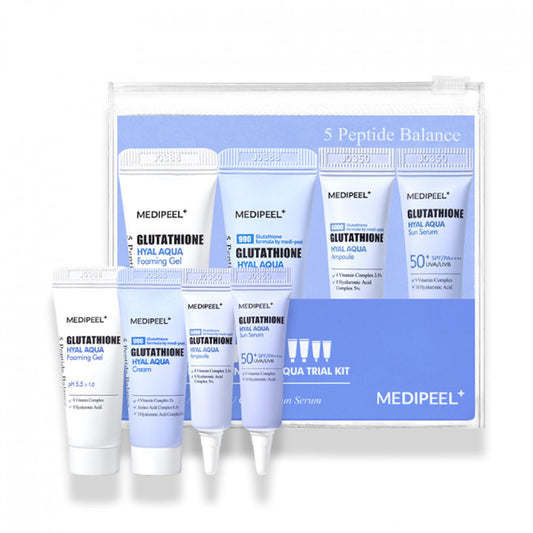 [MEDIPEEL] GLUTATHIONE HYAL AQUA TRIAL KIT