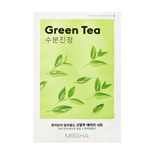 [MISSHA] Airy Fit Sheet Mask [Green Tea] 19g