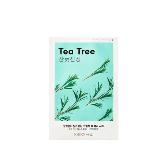 [MISSHA] Airy Fit Sheet Mask [Tea Tree] 19g