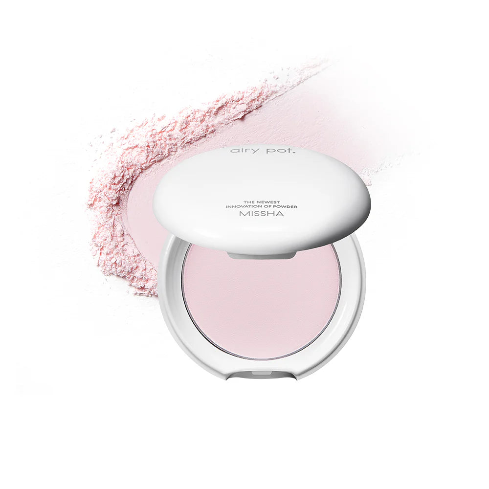 [MISSHA] Airy Pot Pressed Powder [Pink] 5g