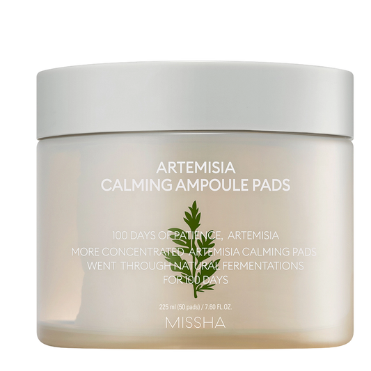 [MISSHA] Artemisia Calming Ampoule Pads 225ml