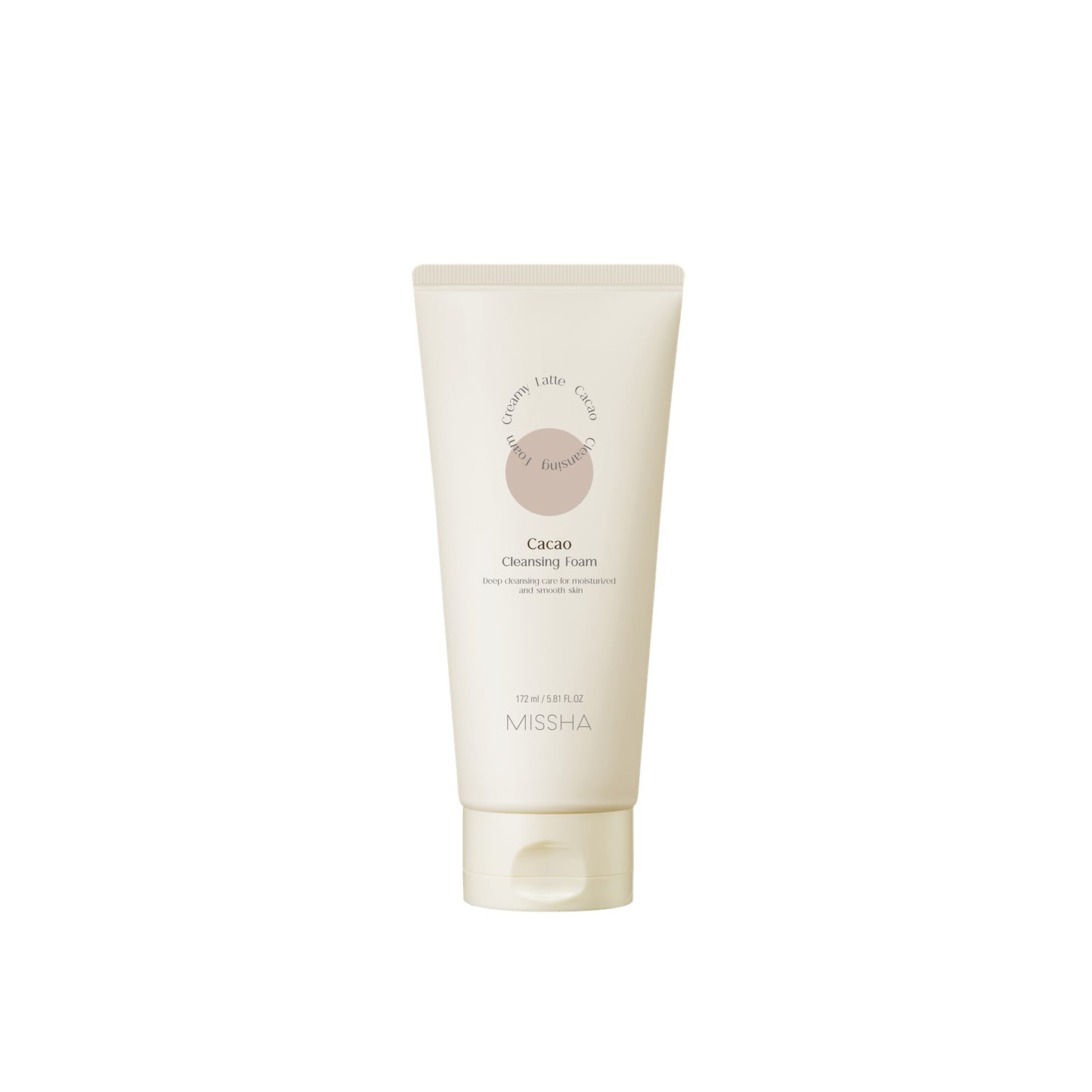 [MISSHA] Creamy Latte Cleansing Foam [Cacao] R 172ml