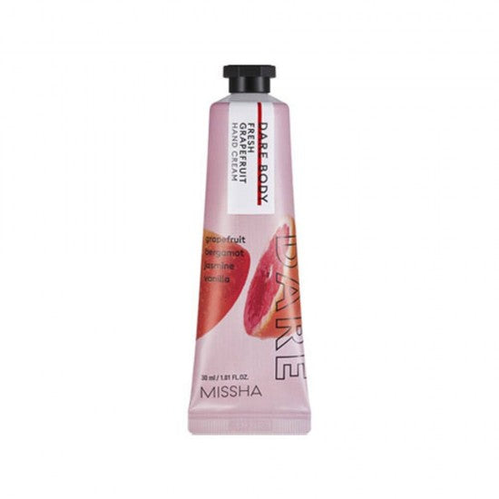 [MISSHA] Dare Body Hand Cream [Fresh Grapefruit] 30ml