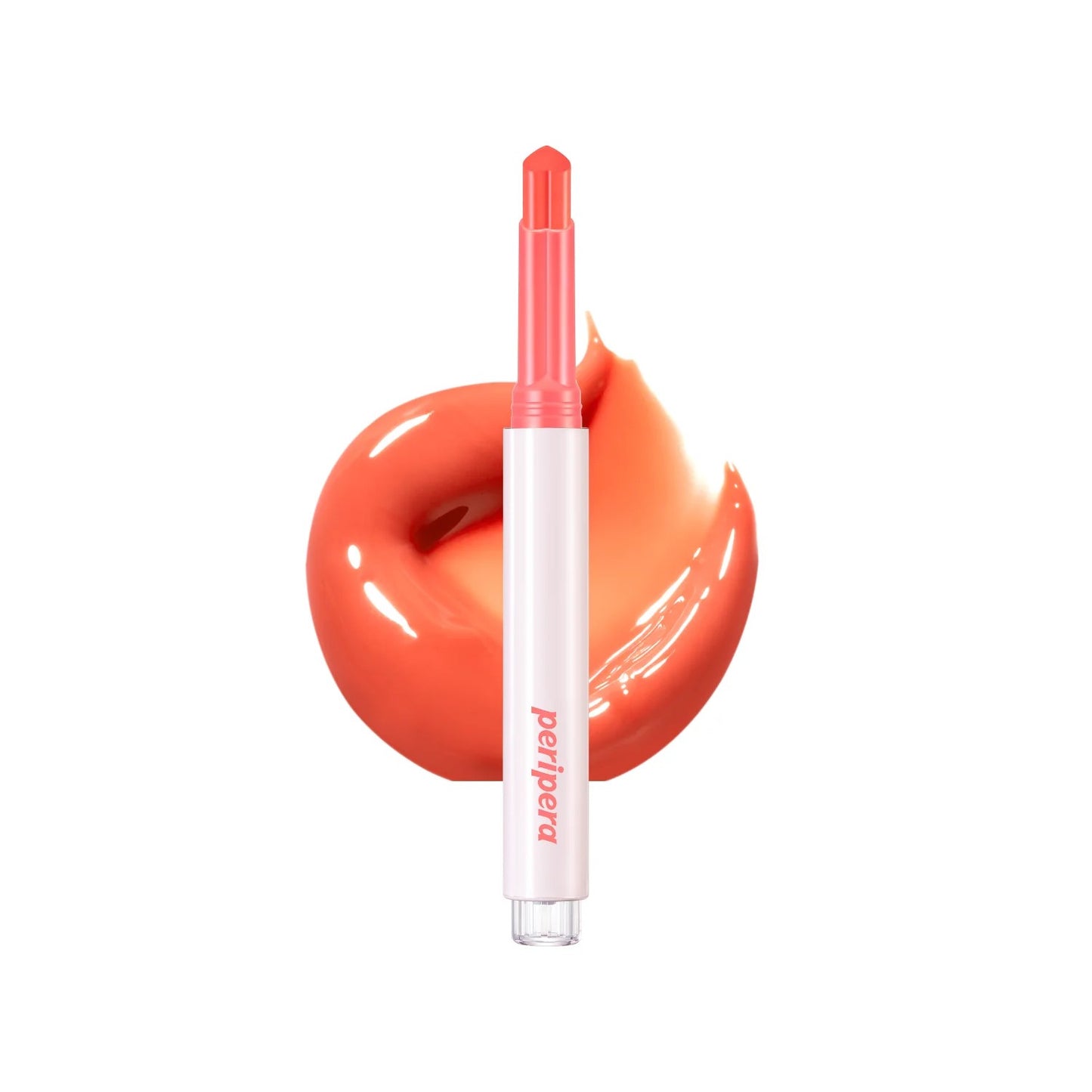 [PERIPERA] HEART JAM GLOW LIP 001 PEACH FONDUE