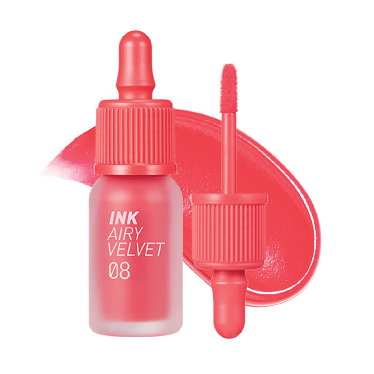 [PERIPERA] INK AIRY VELVET 008 PRETTY ORANGE PINK