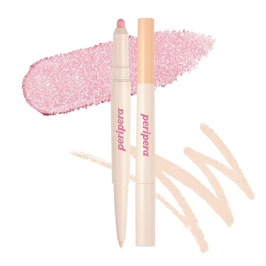 [PERIPERA] SUGAR TWINKLE DUO EYE STICK005 FROZEN PINK