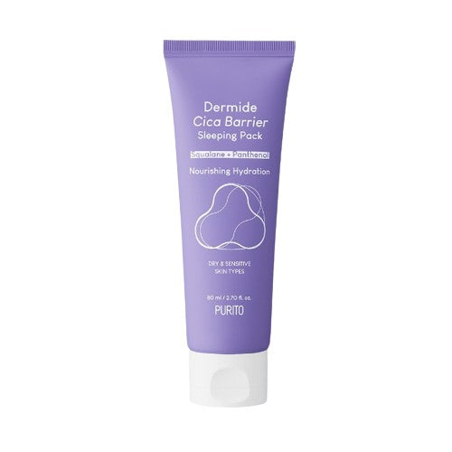 [PURITO] Dermide Cica Barrier Sleeping Pack 80ml (22AD)