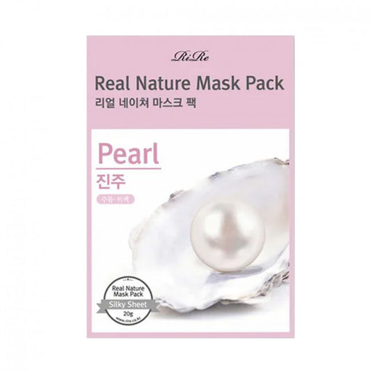 [RIRE] Real Nature Mask Pack Pearl 1ea