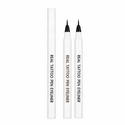 [RIRE] Real Tattoo Pen Eyeliner 0.8ml #1 Deep Black