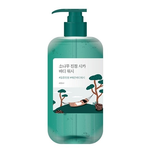 [ROUND LAB] Pine Calming Cica Body Wash 400ml