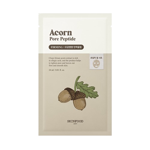 [SKINFOOD] ACORN PORE PEPTIDE MASK