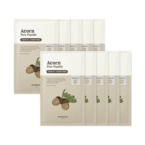 [SKINFOOD] ACORN PORE PEPTIDE MASK 10EA