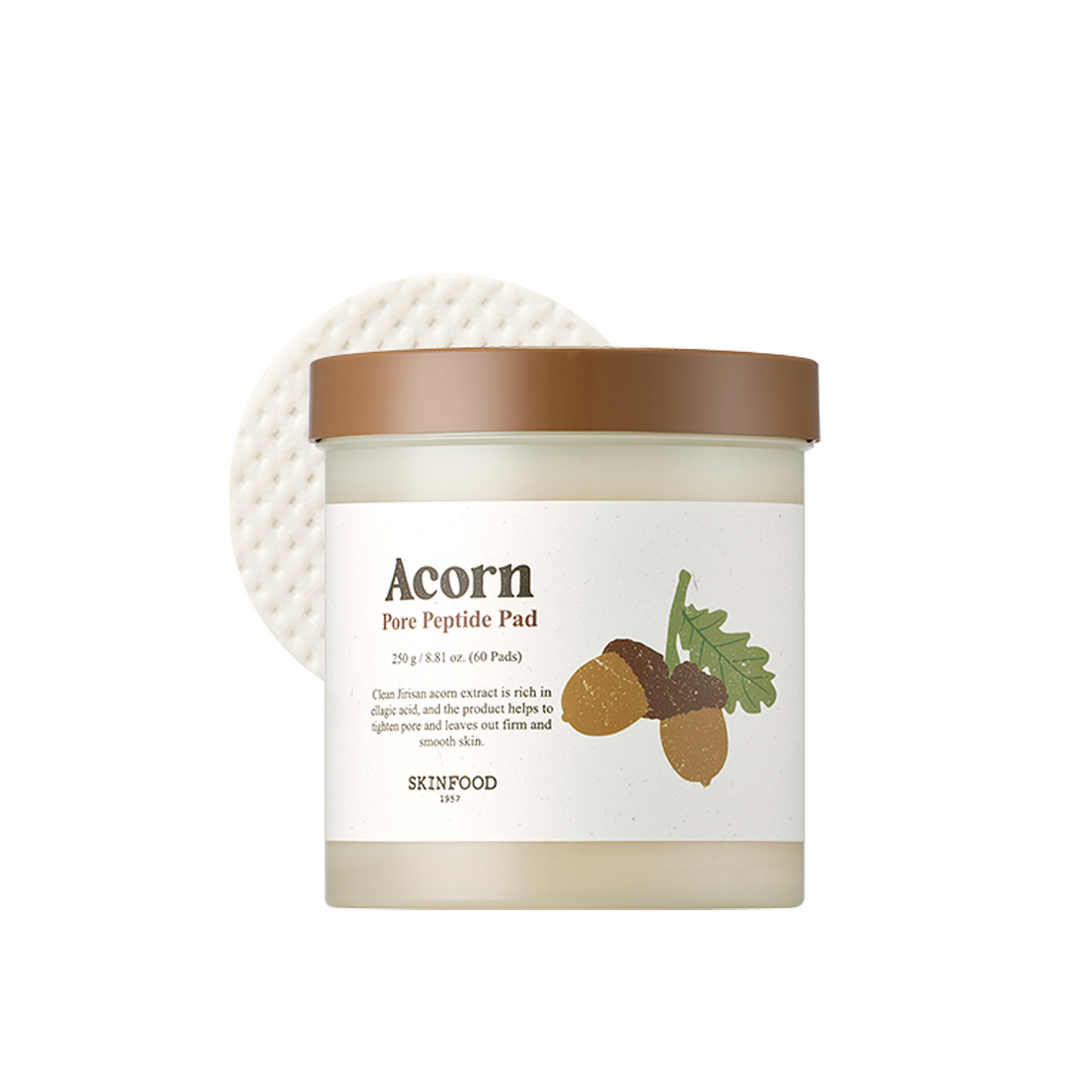 [SKINFOOD] ACORN PORE PEPTIDE PAD