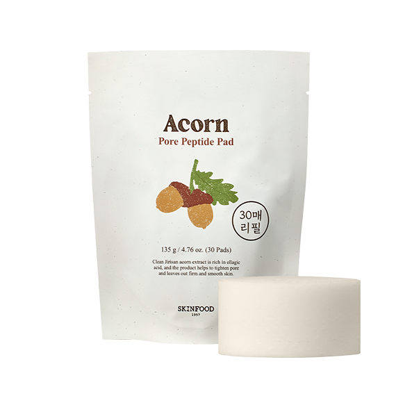 [SKINFOOD] ACORN PORE PEPTIDE PAD 30PADS REFILL