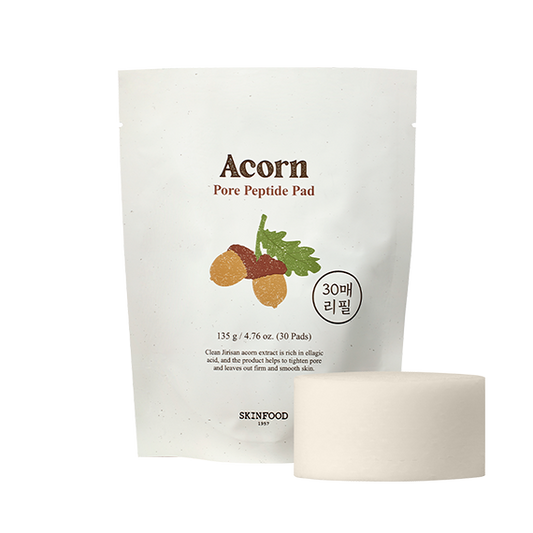 [SKINFOOD] ACORN PORE PEPTIDE PAD 30PADS REFILL