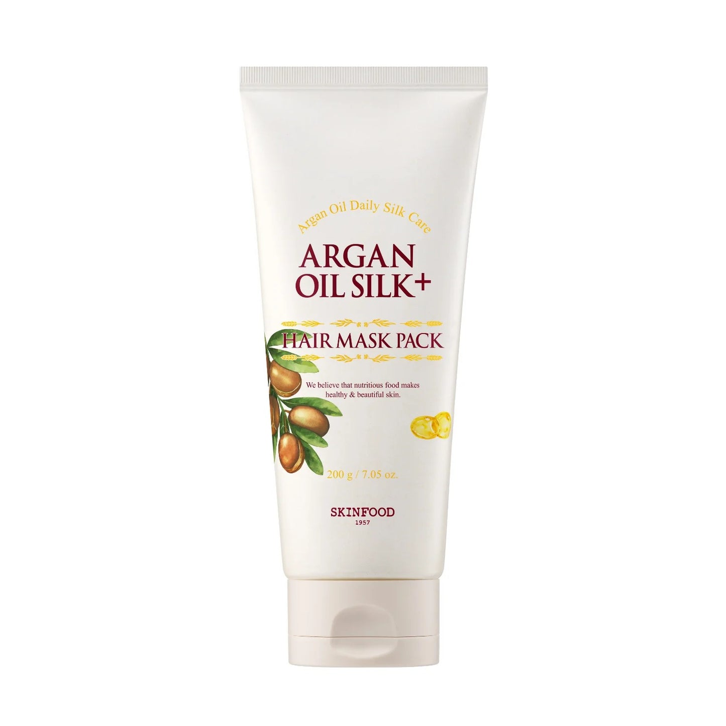 [SKINFOOD] ARGAN OIL SILK PLUS HAIR MASK PACK